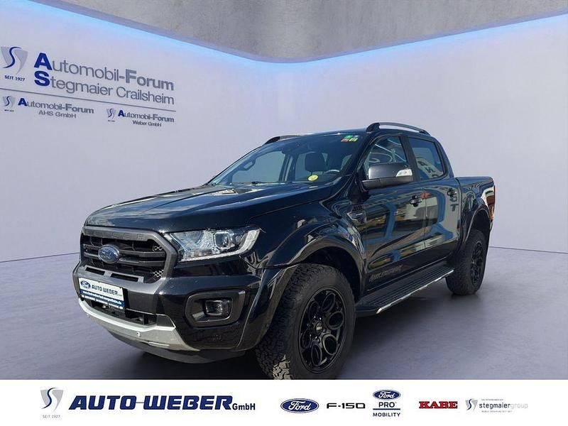 Obsidianschwarz metallic Gebraucht 2022 Ford Ranger Wildtrack Abholung | 39.990 € (Fairer Preis) - Bild 1/4