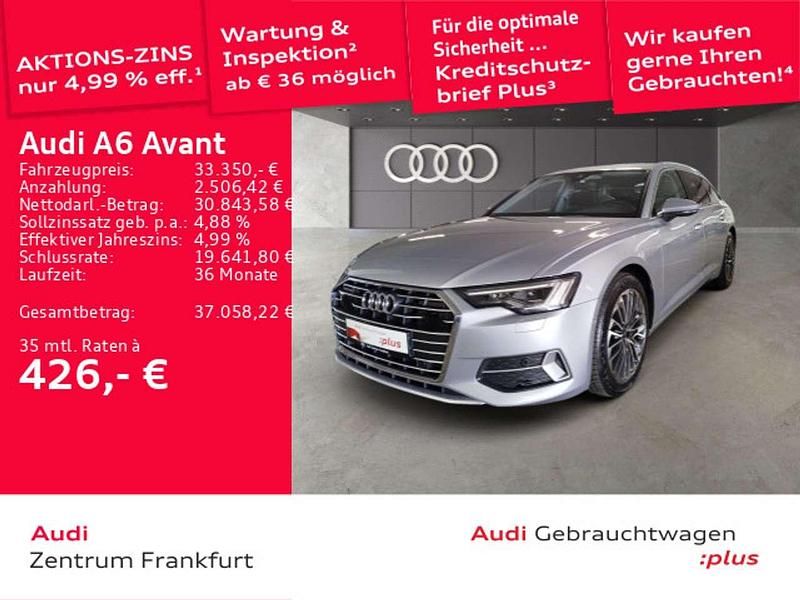 Gebraucht Audi A6 Sport 299 PS (219 kW) 2022 Florettsilber metallic Kombi