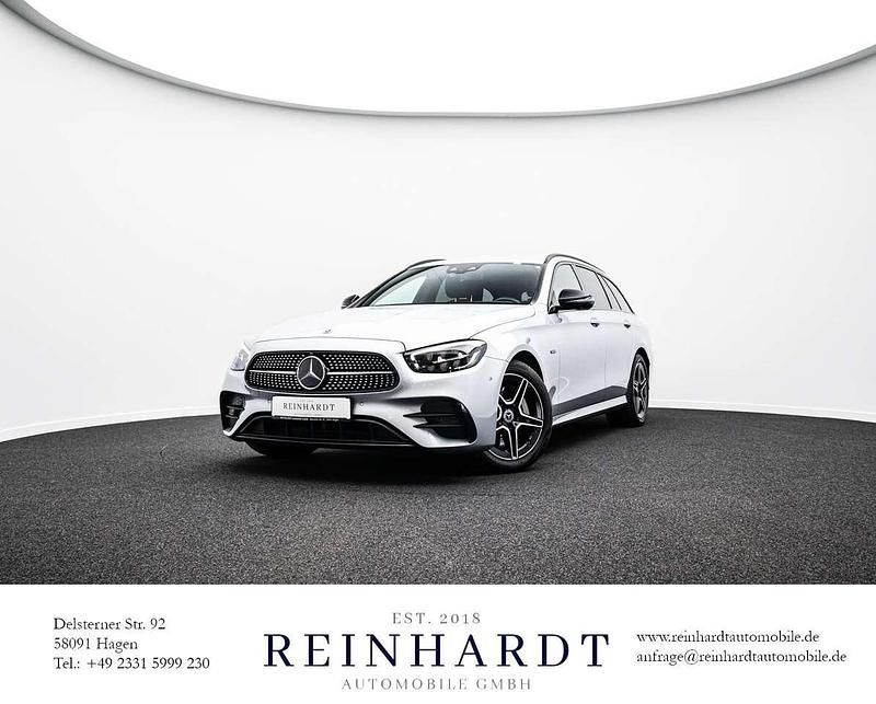 Hightechsilber metallic Gebraucht 2020 Mercedes E300 AMG line Kombi | 28.810 € (Guter Preis) - Bild 1/3