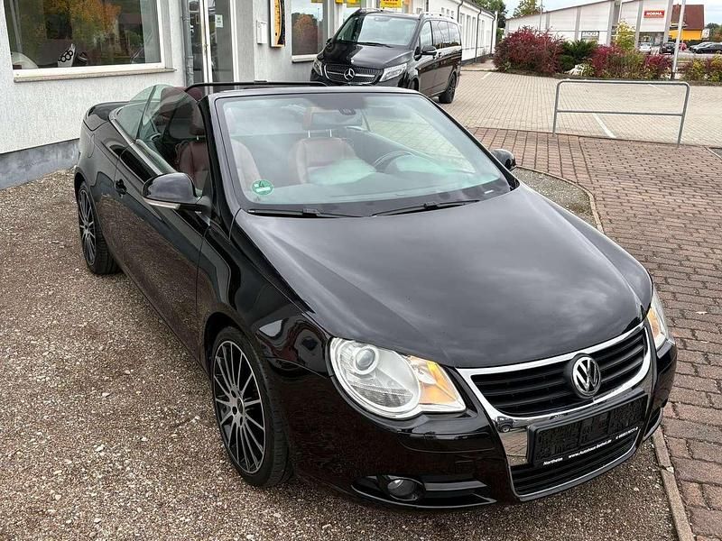Gebraucht VW Eos 150 PS (110 kW) 2008 Deep black perleffekt Cabrio