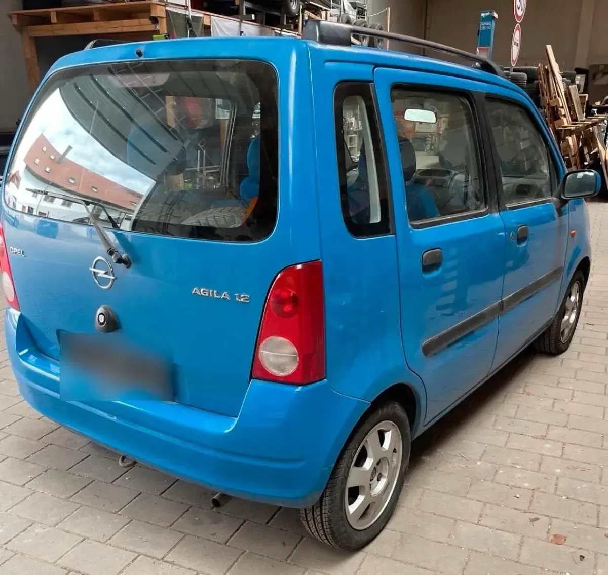 Second-hand Opel Agila 75 CP (55 kW) 2002 Monovolum