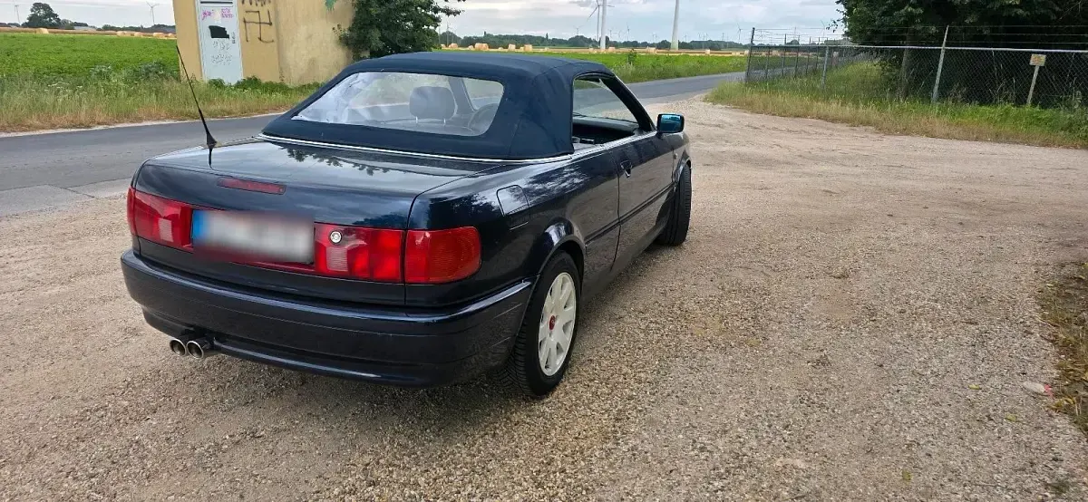 Gebraucht Audi 80 115 PS (84 kW) 1997 Blau Cabrio