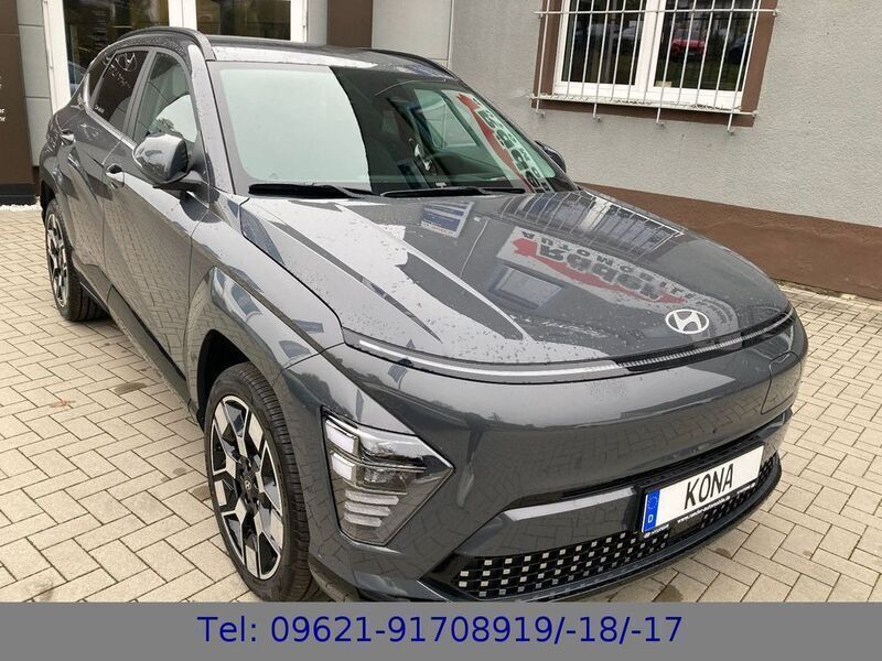 Electronic grey Gebraucht 2024 Hyundai Kona Prime SUV | 37.850 € (Fairer Preis) - Bild 1/4