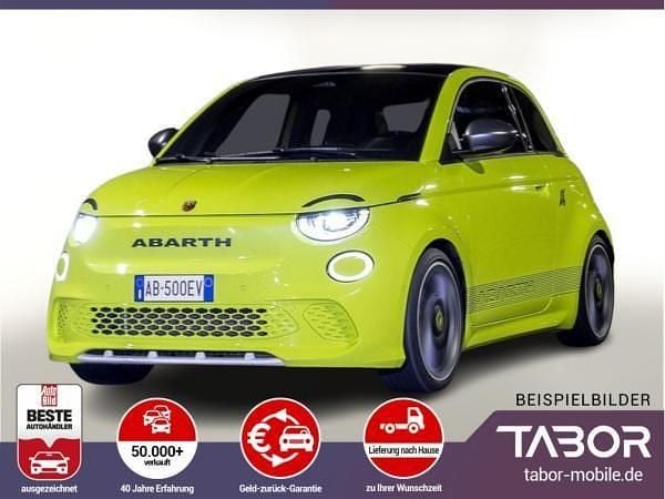 Grün (acid green) Gebraucht 2023 Abarth 500e Turismo Kleinwagen | 30.787 € (Guter Preis) - Bild 1/2