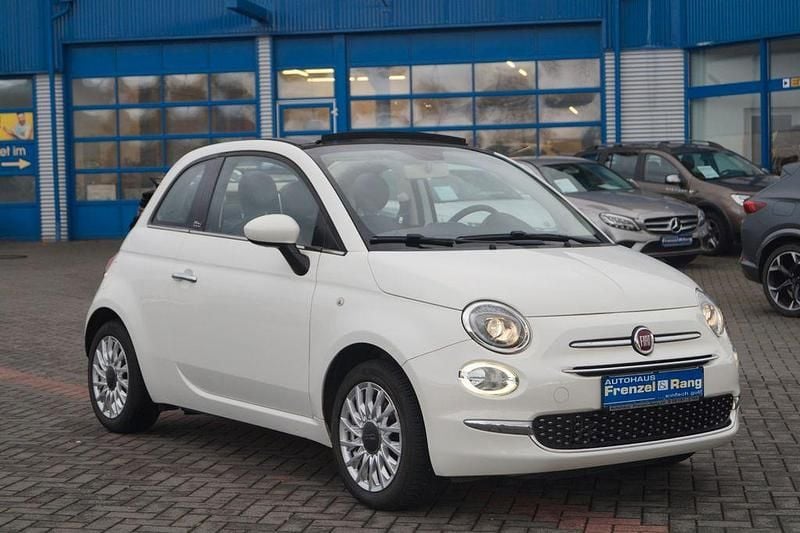 Weiß Gebraucht 2016 Fiat 500C Cabrio | 12.390 € (Fairer Preis) - Bild 1/4