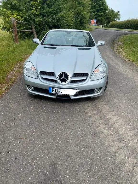 Gebraucht Mercedes SLK200 2LOOK Edition 184 PS (135 kW) 2009 Silber Cabrio