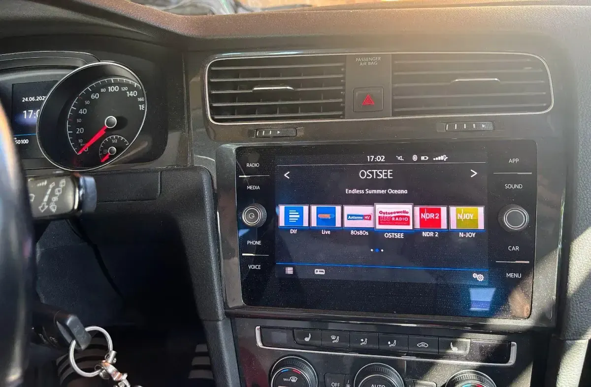Gebraucht VW Golf VII United 150 PS (110 kW) 2020 Schwarz Kombi