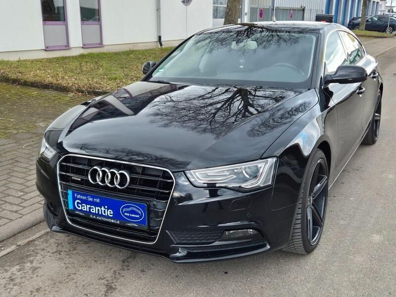 Schwarz Gebraucht 2015 Audi A5 Sportback Business Coupé | 15.499 € (Guter Preis) - Bild 1/4
