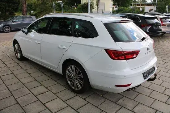 Gebraucht Seat Leon ST XCELLENCE 131 PS (96 kW) 2019 Nevadawhite Kombi
