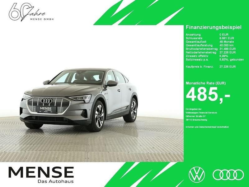 Gebraucht Audi e-tron Sportback Basis 230 kW (313 PS) 2022 Taifungrau SUV
