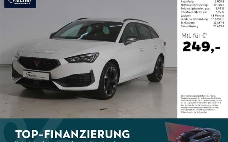 Weiss Gebraucht 2022 Cupra Leon Kombi | 24.480 € (Guter Preis) - Bild 1/4