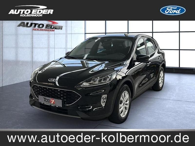 Obsidianschwarz (metallic) Gebraucht 2021 Ford Kuga Cool & Connect SUV | 19.900 € (Superpreis) - Bild 1/4
