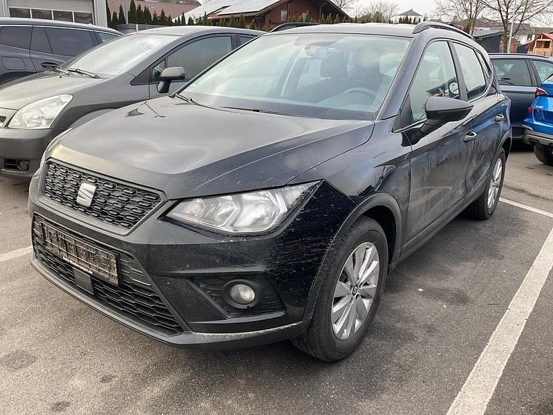 Mythos schwarz metallic Gebraucht 2020 Seat Arona Reference SUV | 14.495 € (Fairer Preis) - Bild 1/4