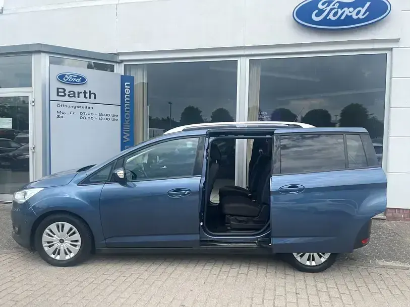 Gebraucht Ford C-MAX Cool & Connect 125 PS (91 kW) 2019 Blau Van / Kleinbus