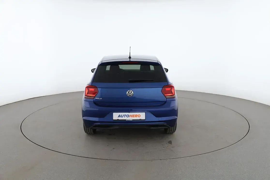 Gebraucht VW Polo Trendline 75 PS (55 kW) 2018 Blau Kleinwagen