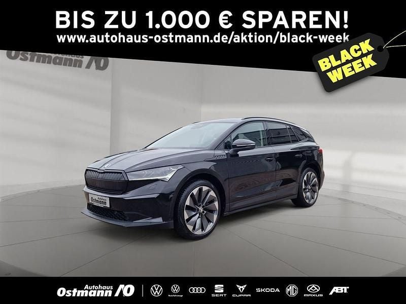 Schwarz Gebraucht 2021 Skoda Enyaq iV Loft SUV | 27.220 € (Fairer Preis) - Bild 1/4