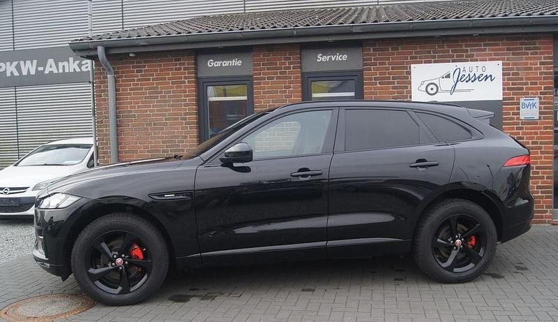 Gebraucht Jaguar F-Pace R-Sport 241 PS (177 kW) 2018 Schwarz SUV