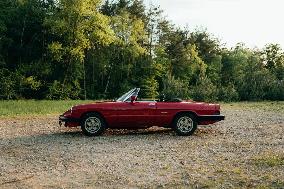 Gebraucht Alfa Romeo Spider 117 PS (86 kW) 1989 Rot Cabrio