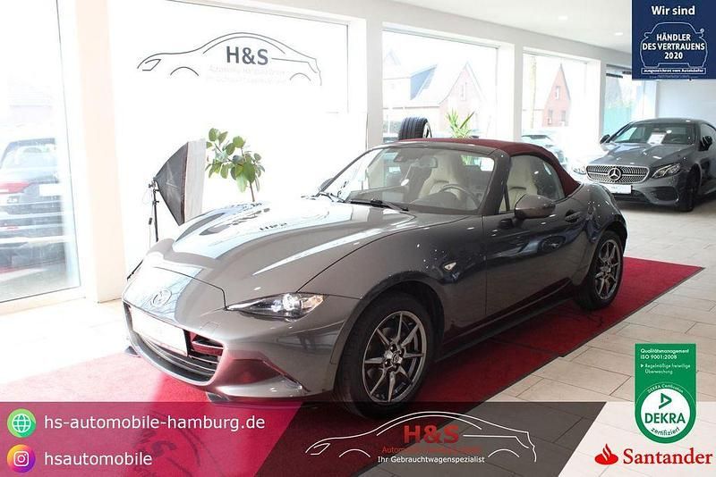 Gebraucht Mazda MX5 Prime-Line 131 PS (96 kW) 2018 Machine gray Cabrio