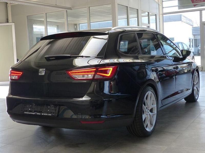 Gebraucht Seat Leon Style 125 PS (91 kW) 2015 Schwarz Kombi