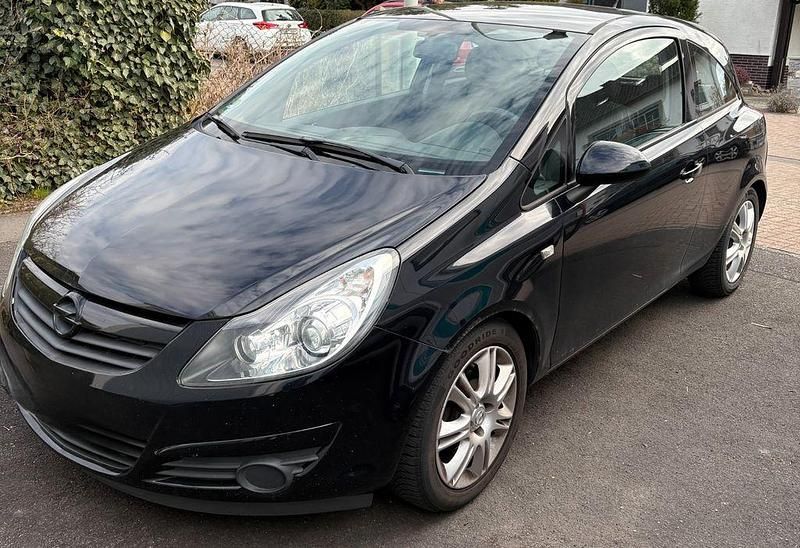 Gebraucht Opel Corsa 80 PS (58 kW) 2008 Schwarz Kleinwagen