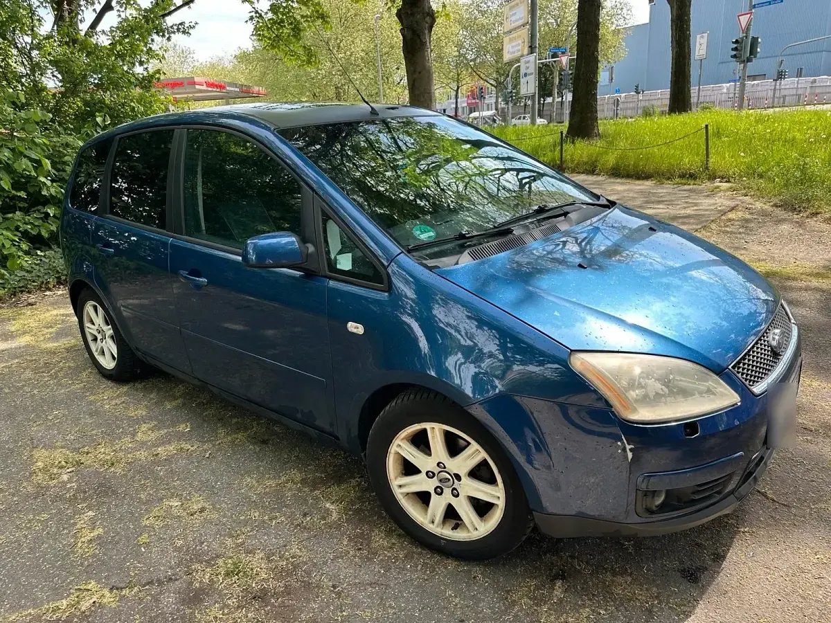 Gebraucht Ford C-MAX 125 PS (91 kW) 2006 Blau Van / Kleinbus