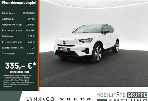 Używany Volvo EX40 Plus 175 kW (238 KM) 2022 Biały SUV