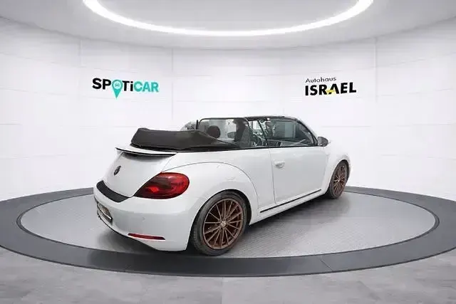 Gebraucht VW Beetle Cabriolet Design 105 PS (77 kW) 2014 Weiß Cabrio