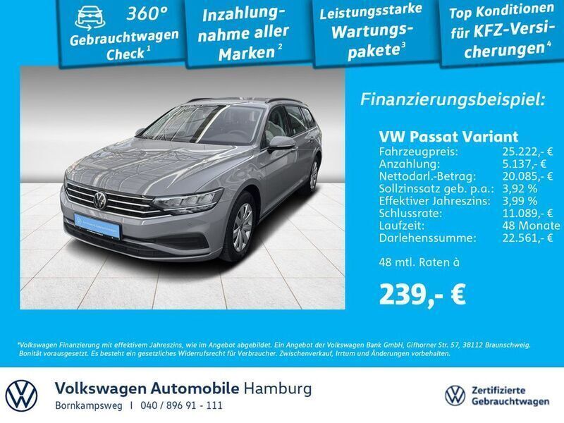 Gebraucht VW Passat Conceptline 150 PS (110 kW) 2022 Othercolor Kombi