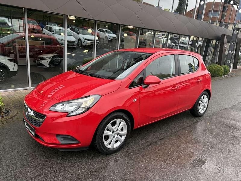 Rot Gebraucht 2017 Opel Corsa Edition Kleinwagen | 10.490 € (Guter Preis) - Bild 1/4