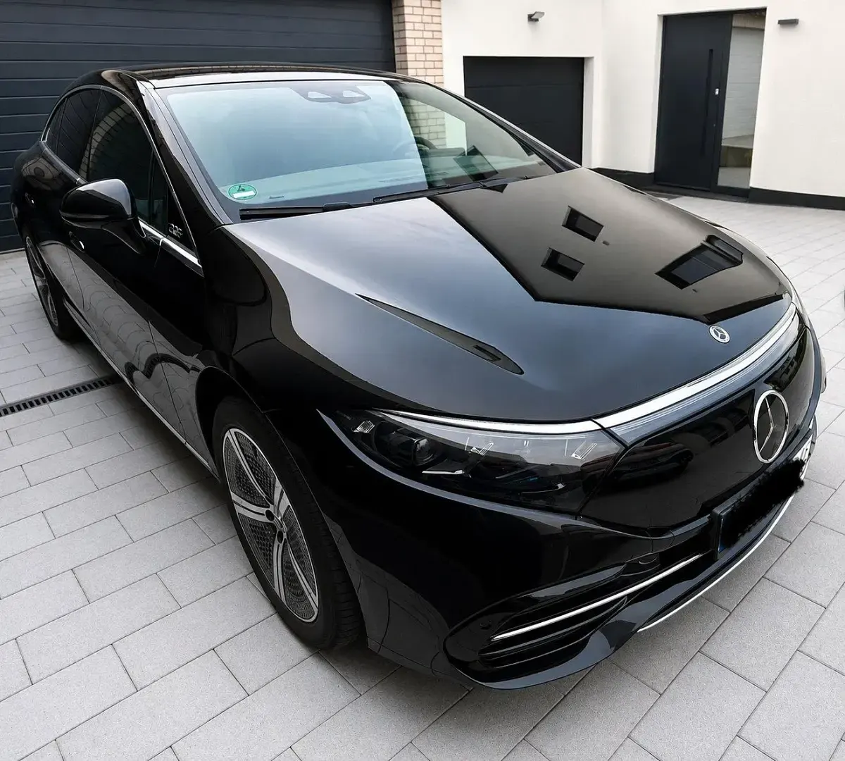 Gebraucht Mercedes EQS350 11 kW (15 PS) 2022 Schwarz Kleinwagen