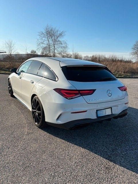 Gebraucht Mercedes CLA200 Shooting Brake AMG line 163 PS (119 kW) 2021 Weiß Kombi