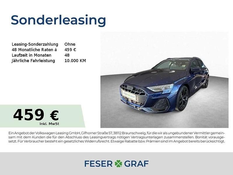 Navarrablau metallic Neu 2026 Audi A3 S-Line Limousine | 39.890 € - Bild 1/4