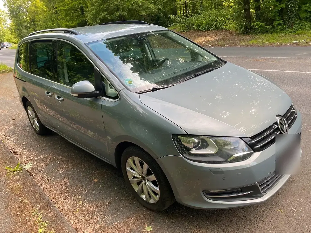 Gebraucht VW Sharan 150 PS (110 kW) 2010 Blau Van / Kleinbus
