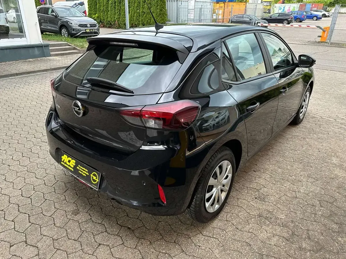 Gebraucht Opel Corsa Edition 75 PS (55 kW) 2022 Diamant schwarz Kleinwagen