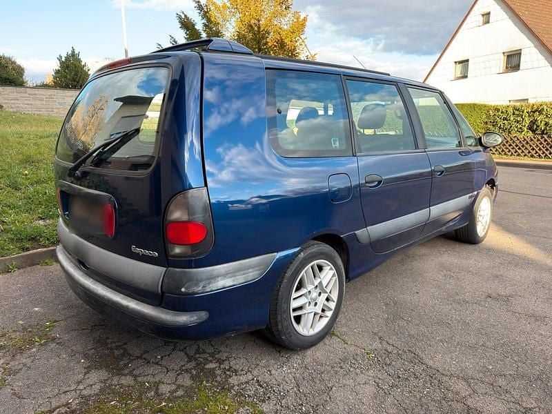 Gebraucht Renault Espace 140 PS (102 kW) 2000 Blau Van / Kleinbus
