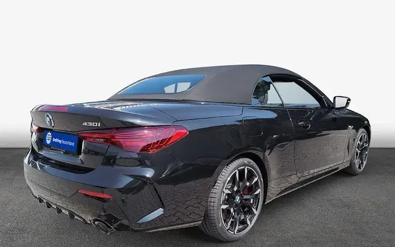 Neu BMW 430 Cabriolet Performance 245 PS (180 kW) 2025 Schwarz Cabrio