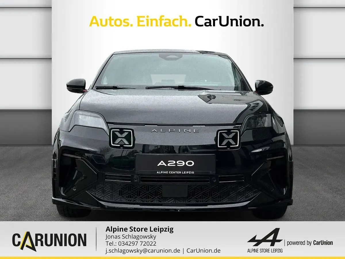 Neu Alpine A290 160 kW (218 PS) 2026 Black pearlschwarz metallic Kleinwagen