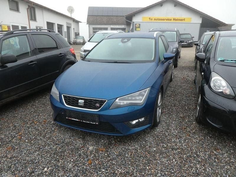 Blau Gebraucht 2014 Seat Leon ST FR Kombi | 8.490 € (Fairer Preis) - Bild 1/4