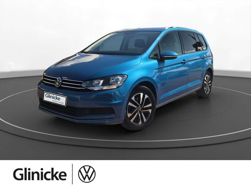 Gebraucht VW Touran Comfortline 116 PS (85 kW) 2020 Blau Van / Kleinbus