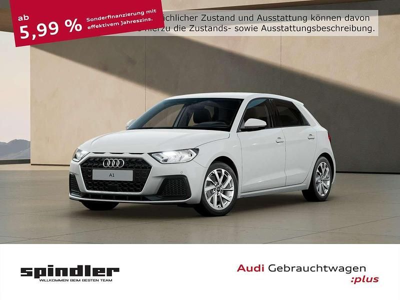 Cortinaweiß Gebraucht 2023 Audi A1 Advanced Plus Limousine | 21.880 € (Fairer Preis) - Bild 1/4