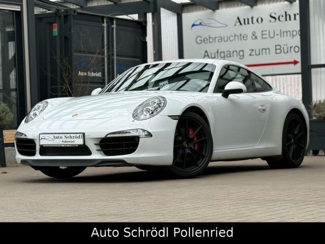 Carraraweiß metallic Gebraucht 2015 Porsche 911 Carrera S Coupé | 79.980 € - Bild 1/4