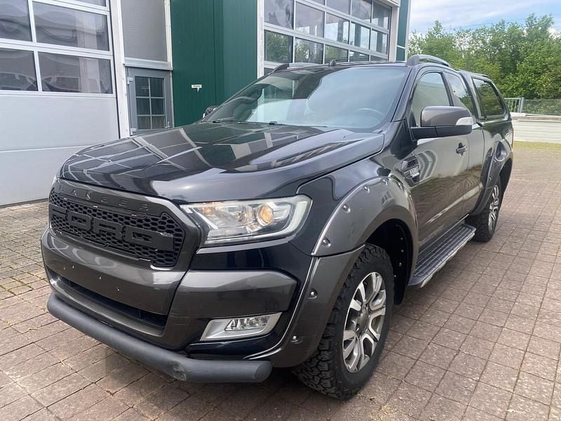 Schwarz Gebraucht 2017 Ford Ranger Wildtrack Abholung | 19.990 € - Bild 1/4