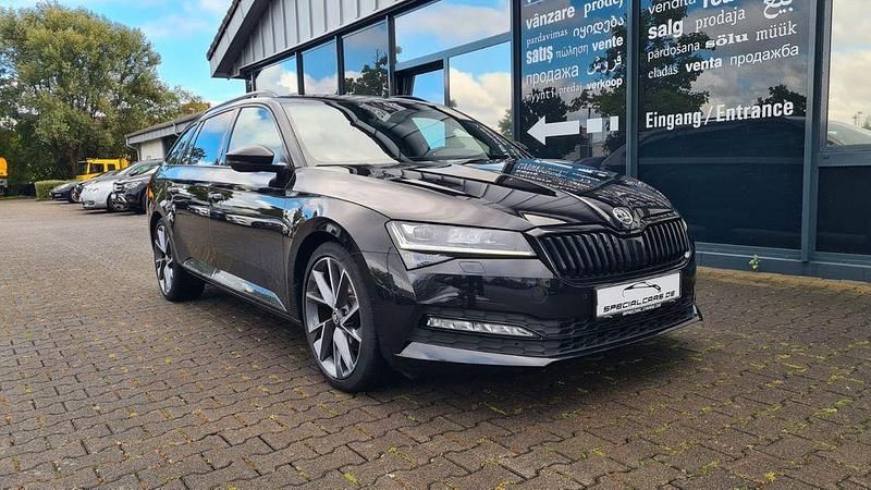 Schwarz Gebraucht 2019 Skoda Superb SportLine Limousine | 24.990 € (Guter Preis) - Bild 1/4