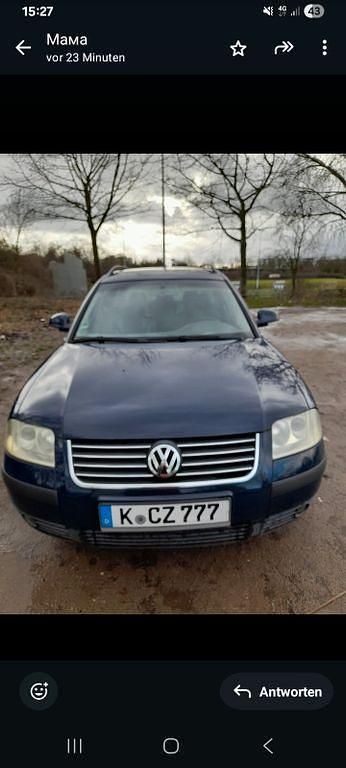 Gebraucht VW Passat Basis 102 PS (75 kW) 2004 Blau Kombi