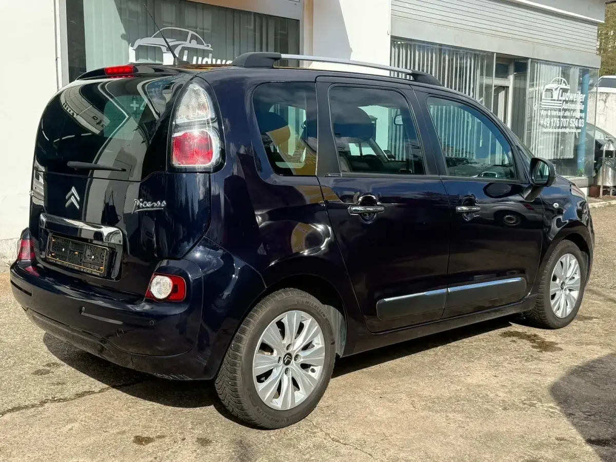 Gebraucht Citroën C3 Picasso Exclusive 114 PS (83 kW) 2015 Blau Van / Kleinbus