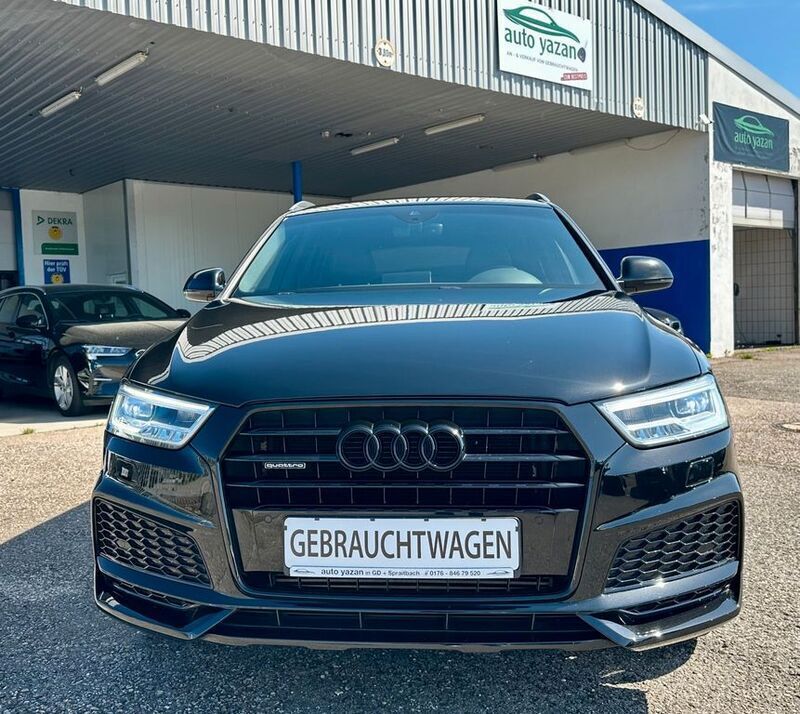 Schwarz Gebraucht 2017 Audi Q3 S-Line SUV | 21.280 € (Fairer Preis) - Bild 1/4