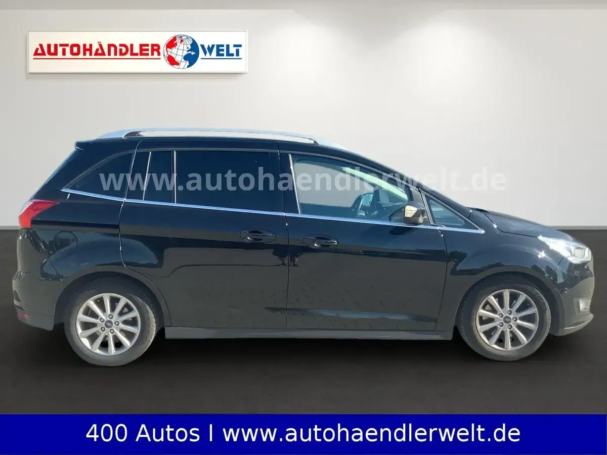 Gebraucht Ford Grand C-Max 150 PS (110 kW) 2017 Schwarz Van / Kleinbus