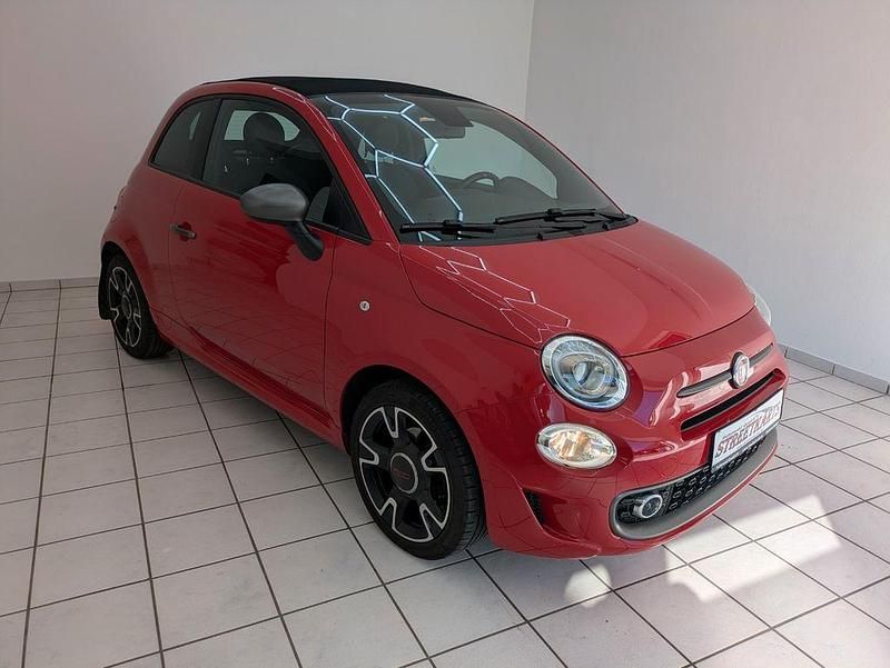 Rot Gebraucht 2018 Fiat 500S S Cabrio | 12.690 € (Teuer) - Bild 1/4