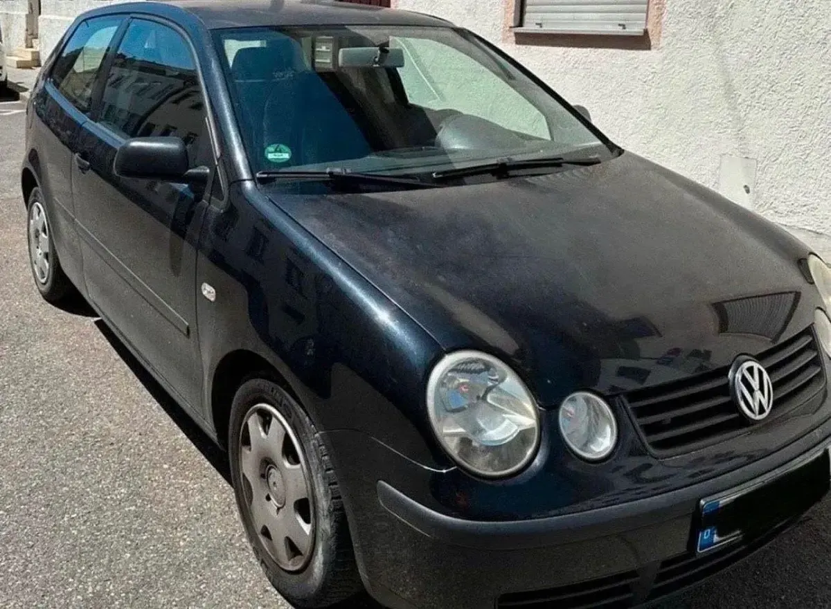 Gebraucht VW Polo Basis 75 PS (55 kW) 2005 Schwarz Kleinwagen